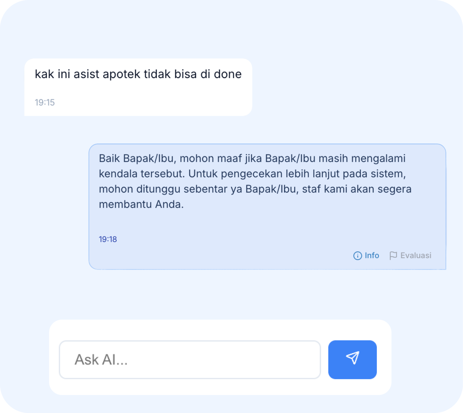 Otomatisasi & AI untuk Layanan Pelanggan